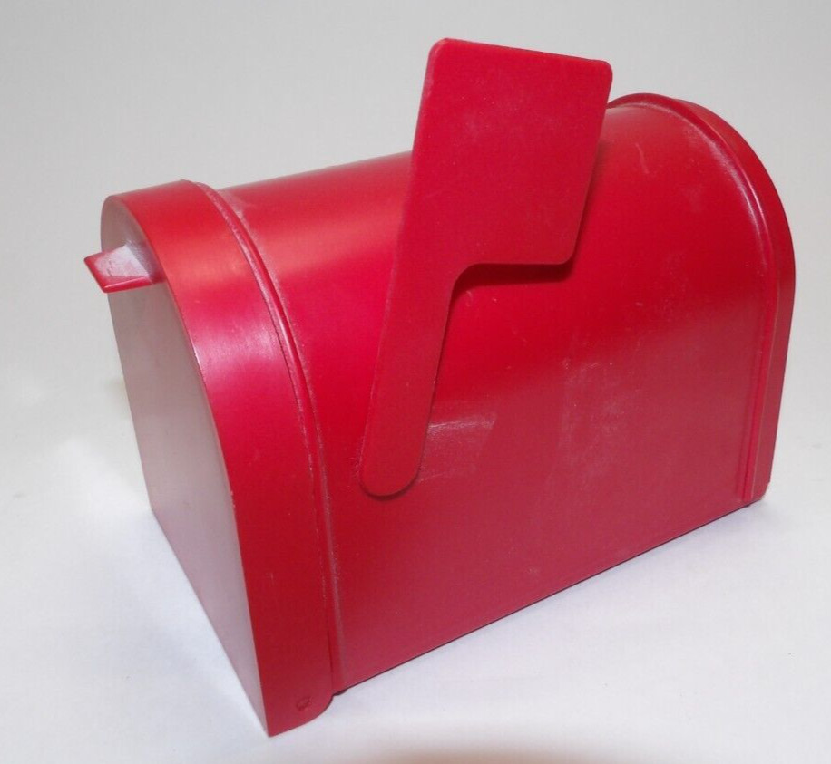 Hershey's Red Plastic Mailbox Candy Collectible 1988