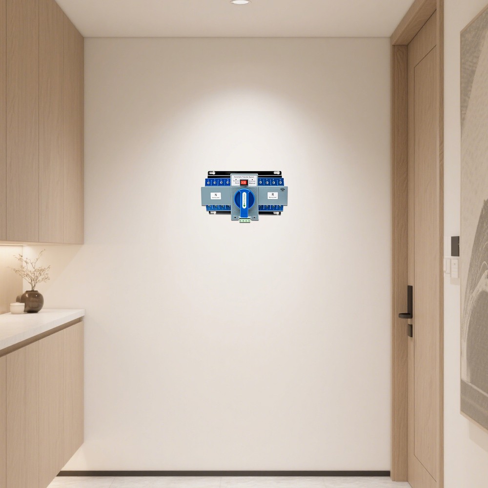 Dual Power Automatic Transfer Switch kit 63 A 4P ATS Generator Changeover Switch