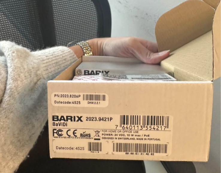 Barix BaViDi Video Display Controller Device