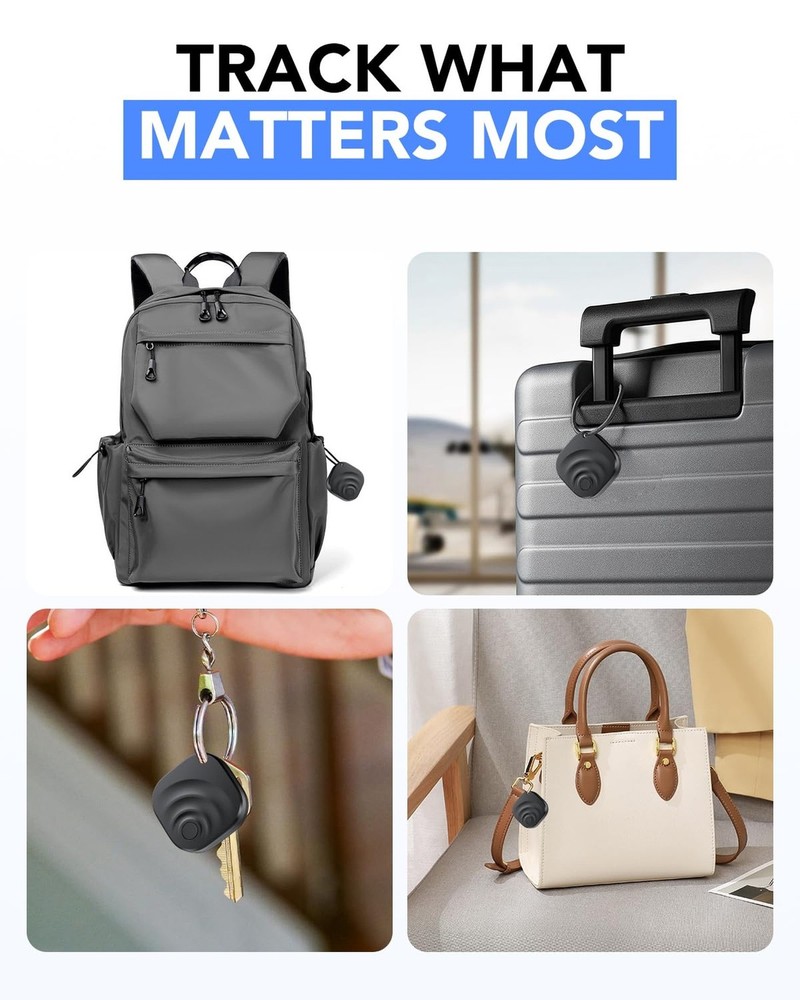 2026 Air Tracker Tags Item Locator for Android & iOS Bluetooth Tracker Smart ...