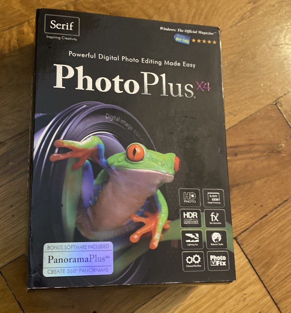 Serif PhotoPlus X4 [Old Version] Sealed