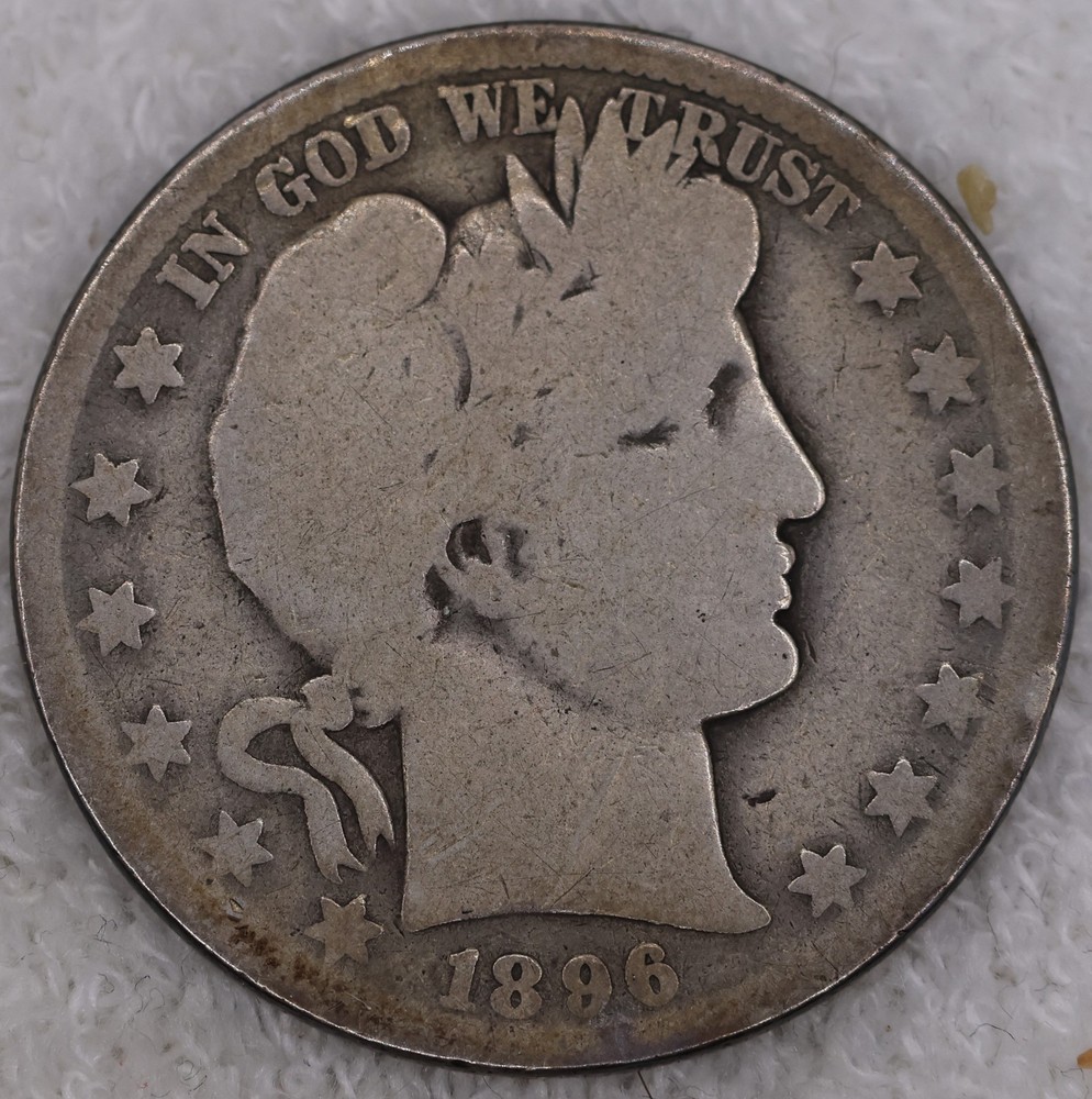 Barber Half 1896-O
