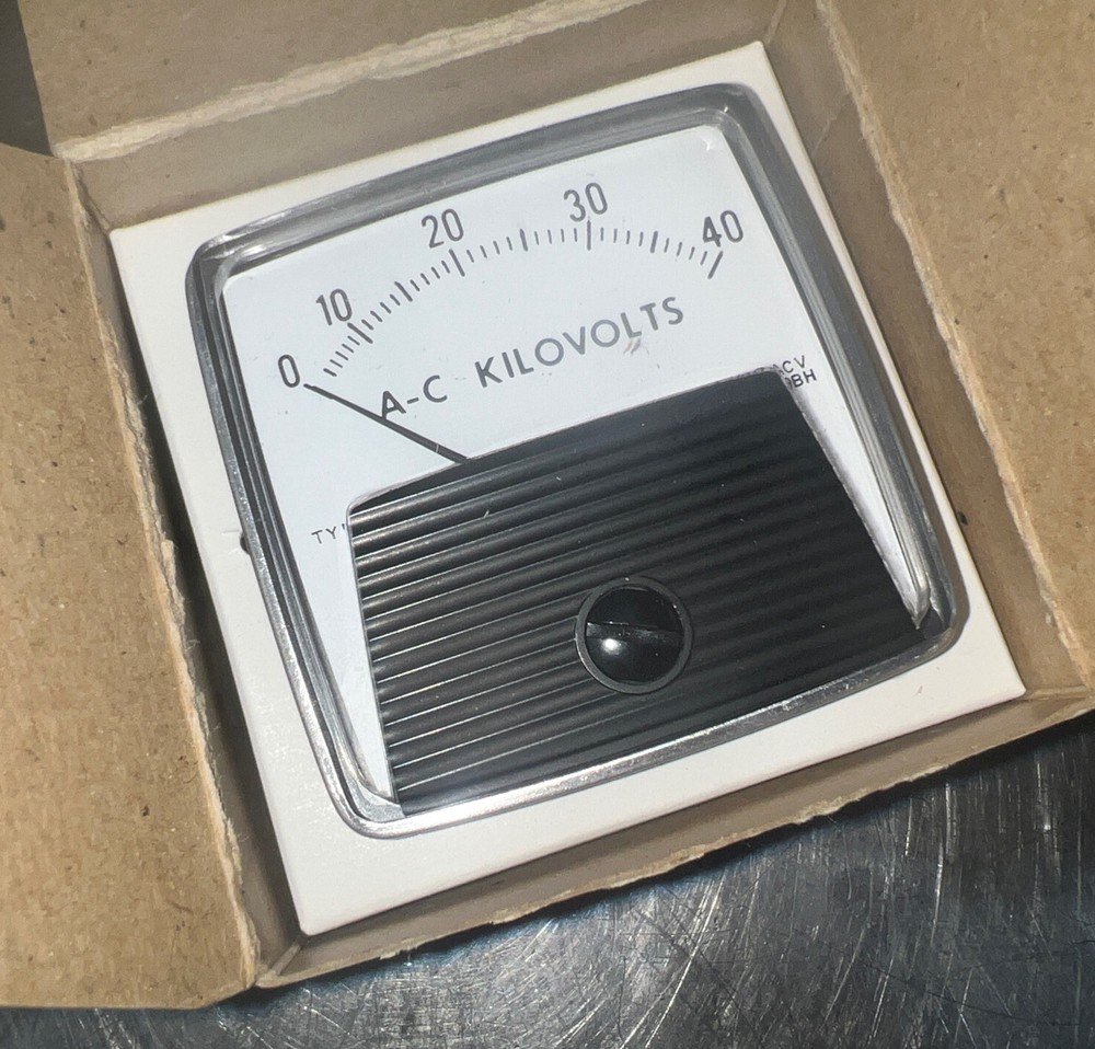 Trott Type 152 Panel Meter. NOS Surplus