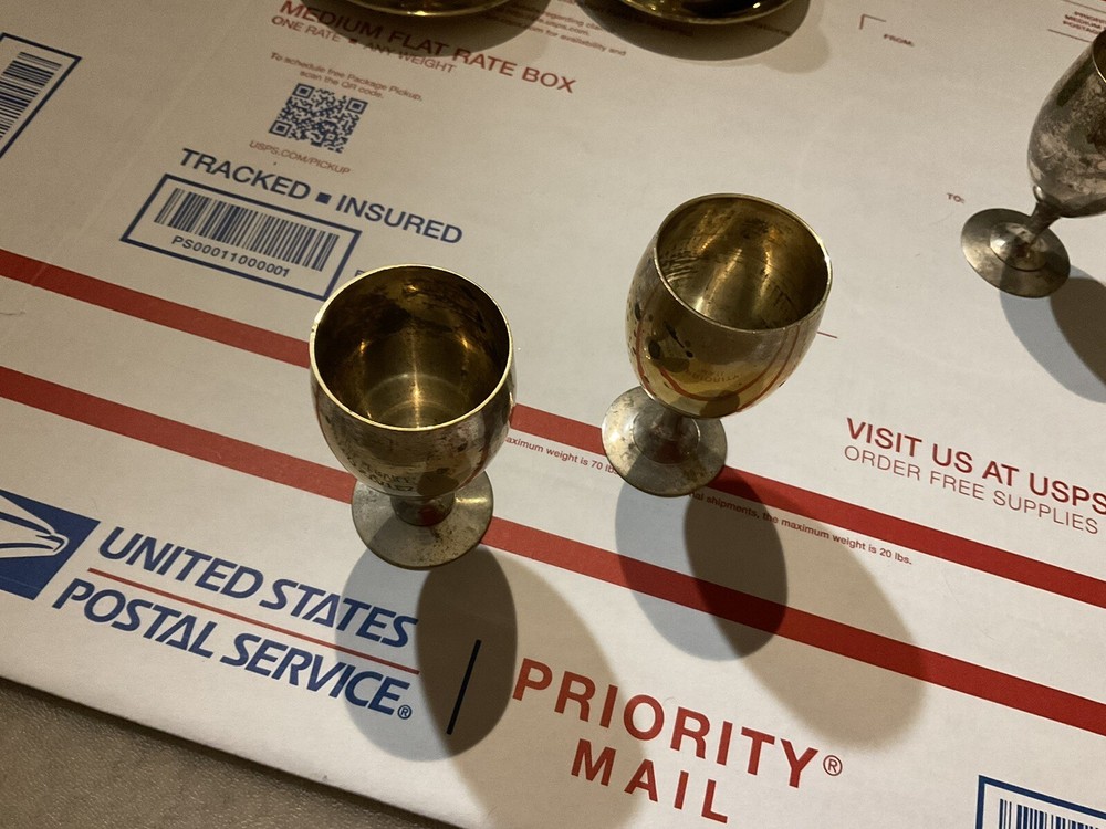 Silver Plate Goblets