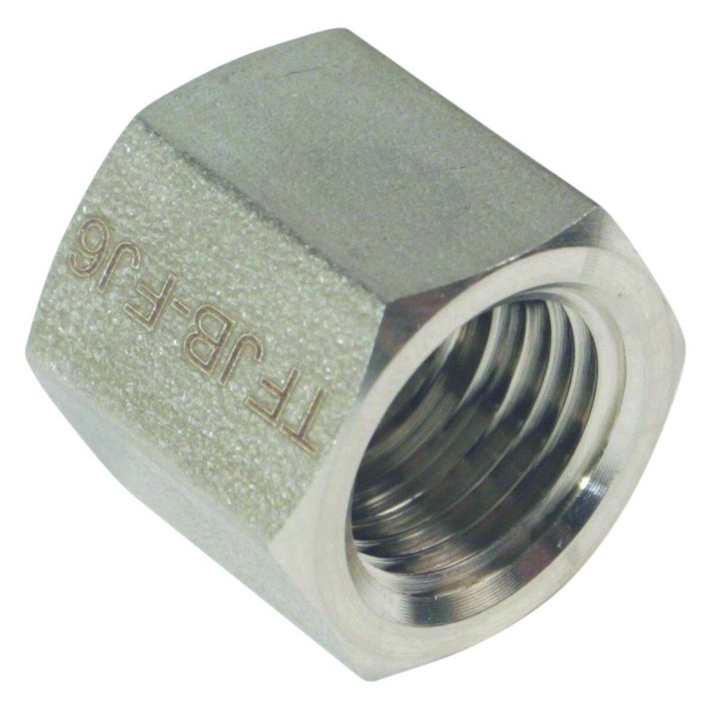 Threaded JIC Cap | FJIC 3/8 inch - SS316 (3 Pack)