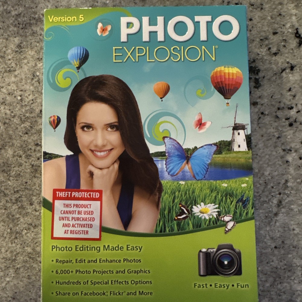 Photo Explosion PC Software Version 5 - Nova Development New w/ factory seal