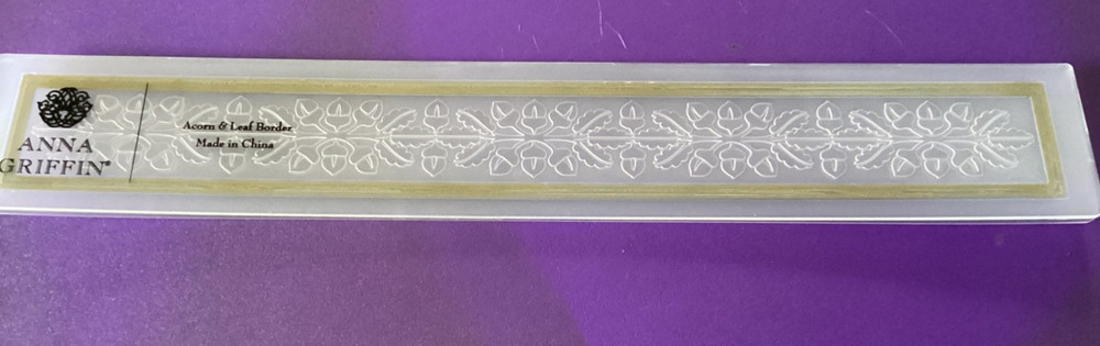 Anna Griffin Acorn and Leaf 12” Cut & Emboss Folder