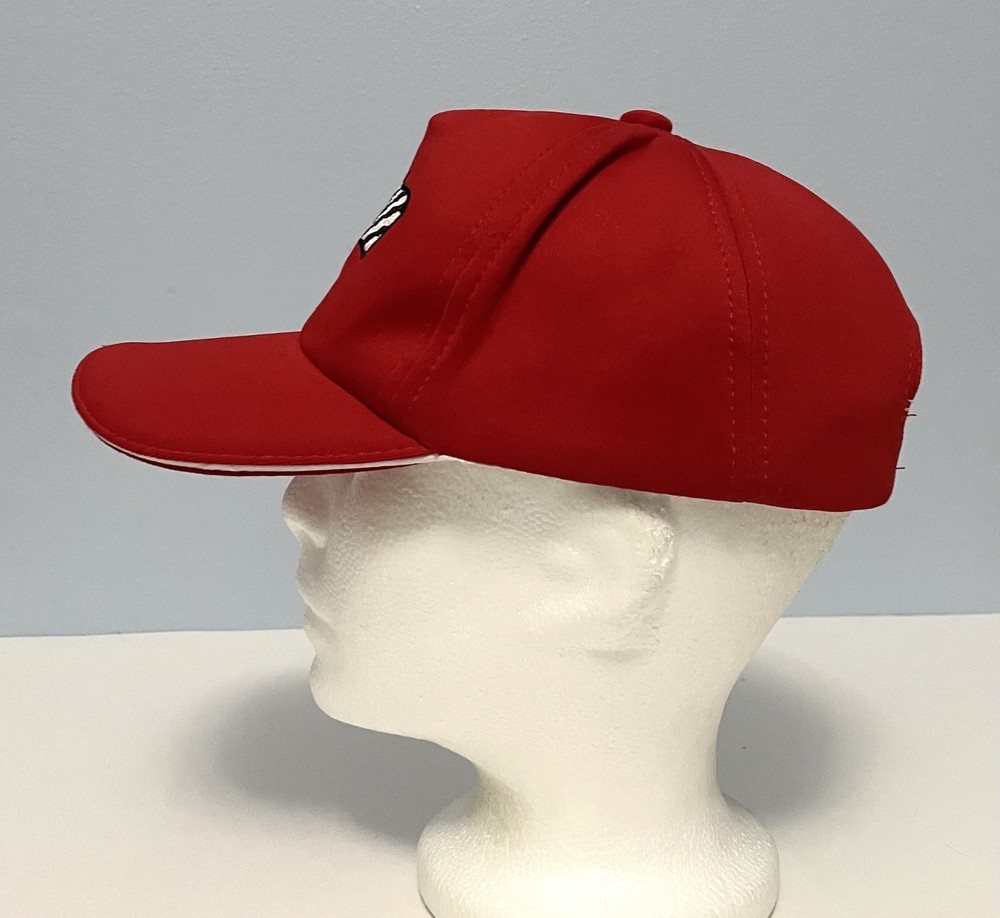 Racing Flags Red Adjustable KIDS size Hat Snapback Embroidered Cap