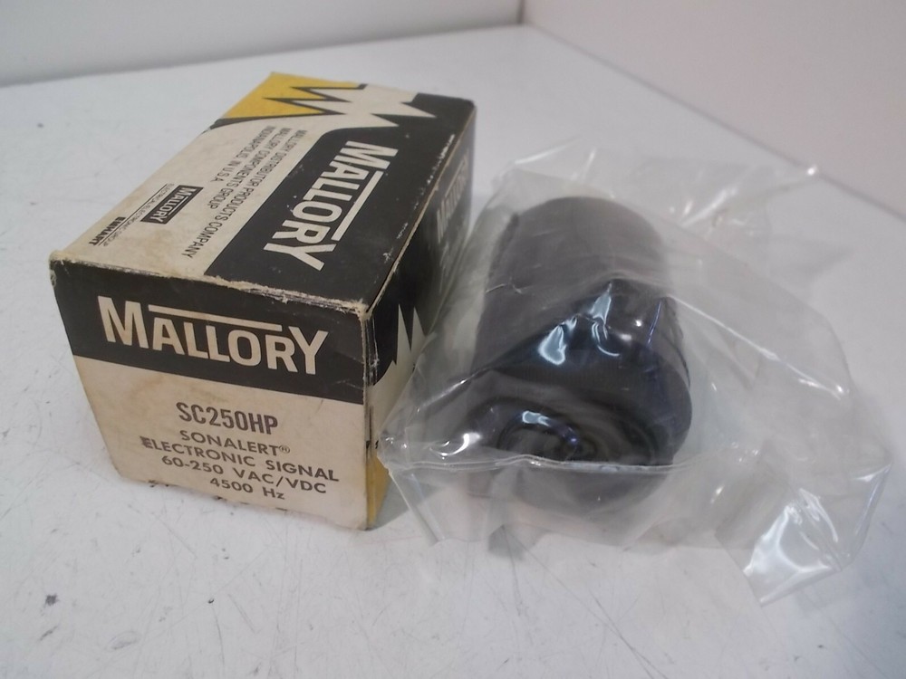 NIB Mallory SC250HP Sonalert Buzzer