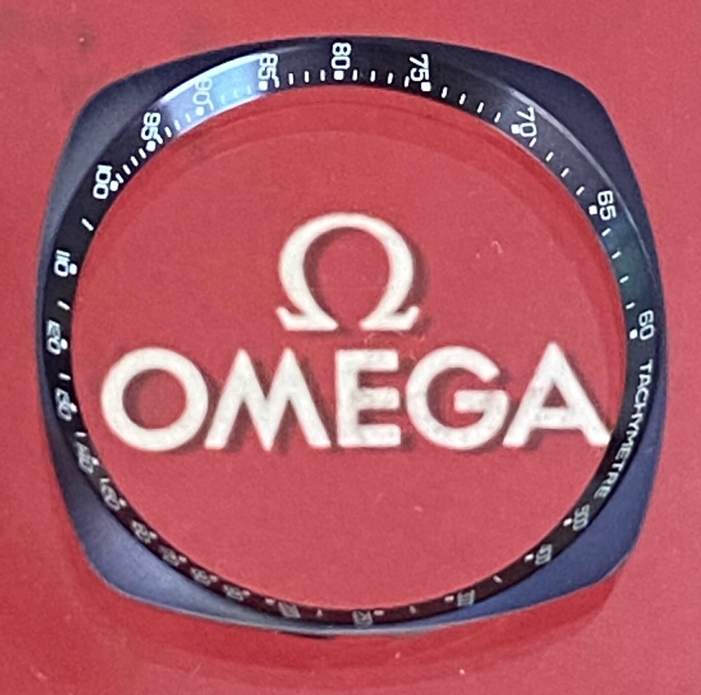 OMEGA JEDI BLUE Inner Bezel In-cert Ref. 176.005 UNUSED