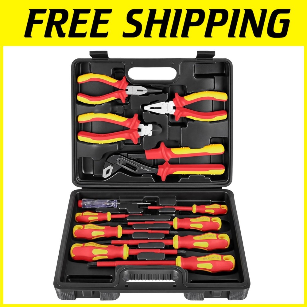 Insulated Screwdriver Set, VDE Electrician Tools
