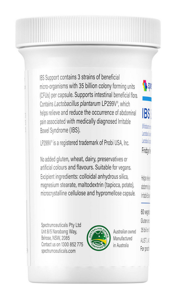 Spectrumceuticals IBS Support 60 Capsules