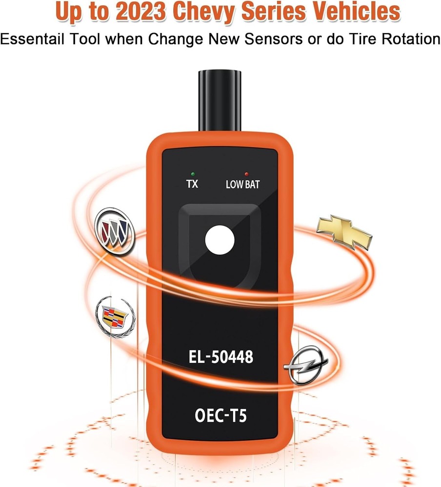 Updated TPMS Relearn Tool EL50448 - Affordable Sensor Activation for Buick/Chevy