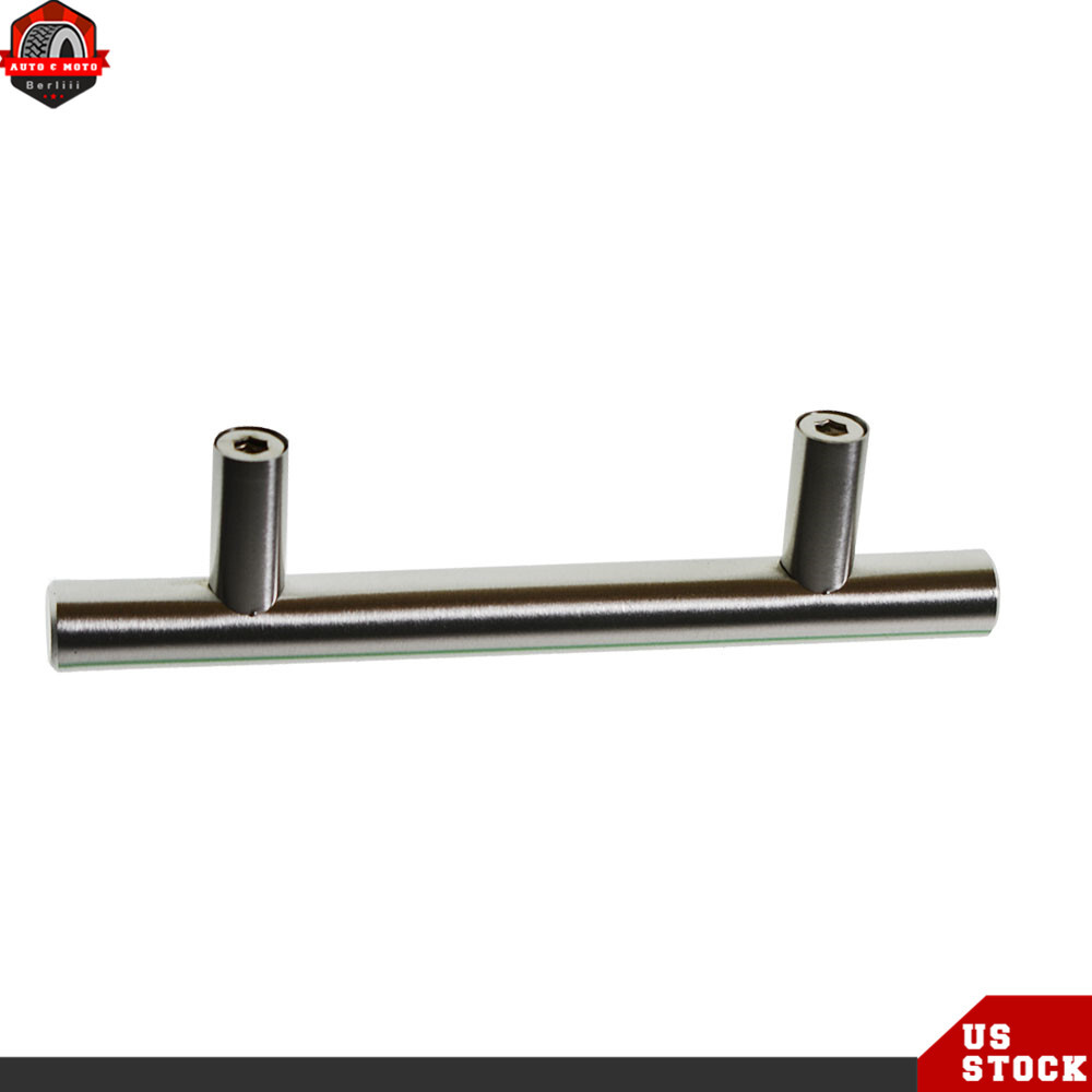 50 Pack 5 Inch Cabinet Pulls Kitchen Drawer Pulls Brushed Nickel Stainless Steel
