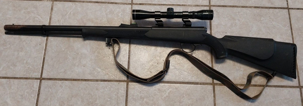CVA Stag Horn Muzzleloader Black Powder .50 Caliber Stock Mounted Trigger Guard