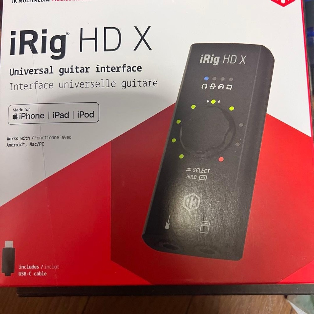 iRig HD X guitar interface 921179