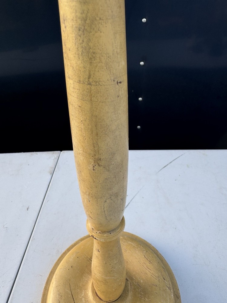 Vintage Wood hat stand table top display general store Old Painted Primitive