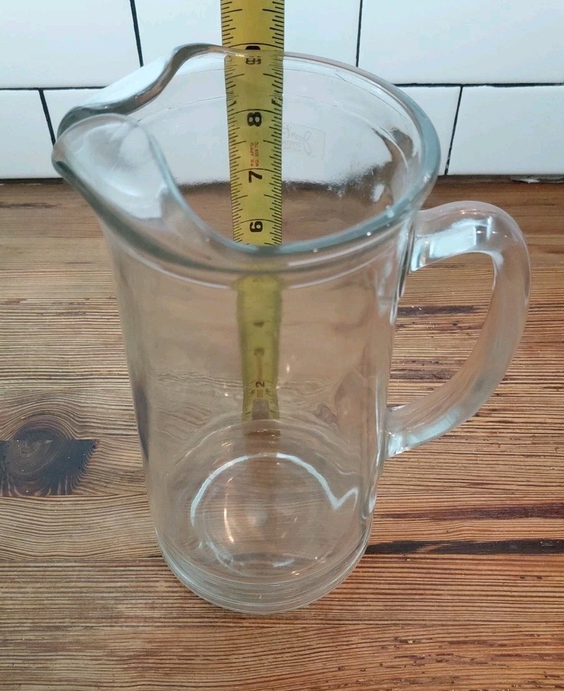 Javit Austria Crystal Pitcher 9 1/2"