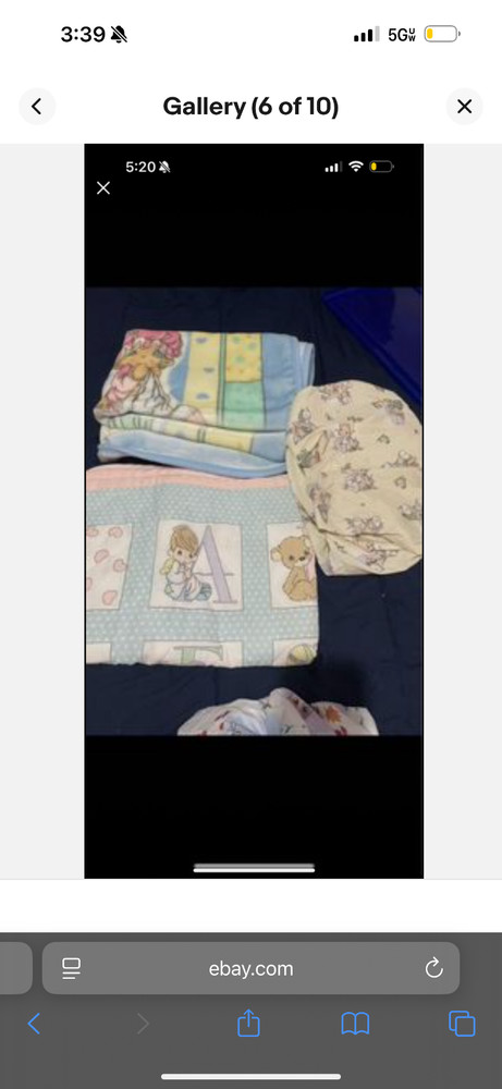 baby crib bedding sets vintage