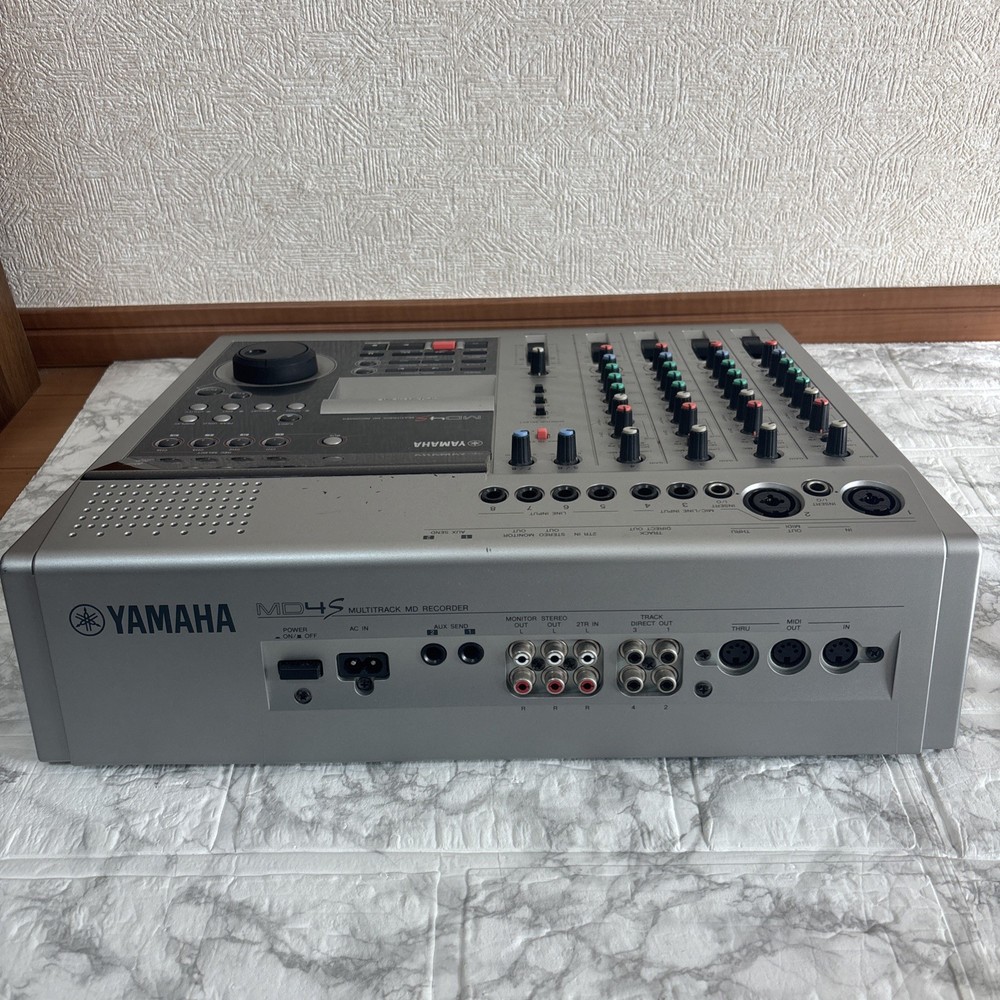 Yamaha MD4S Multitrack Minidisc Recorder 4 Track mixing