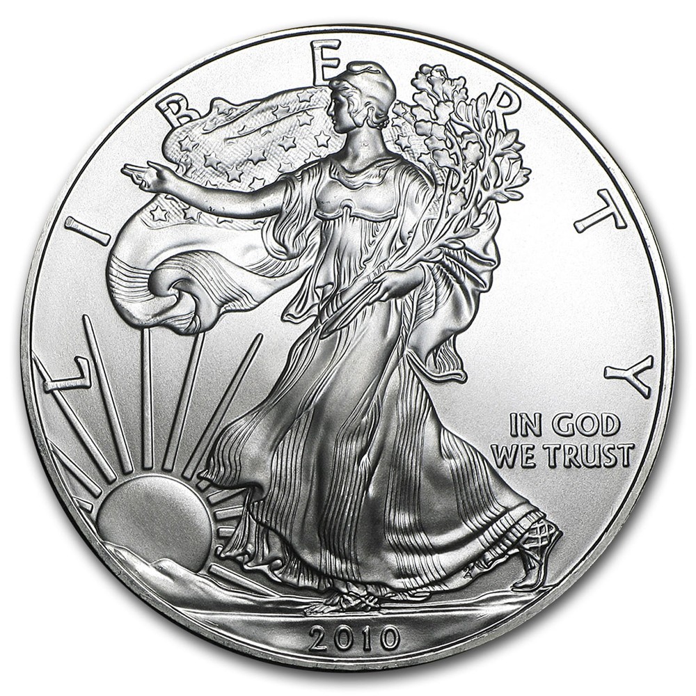 2010 1 oz American Silver Eagle BU