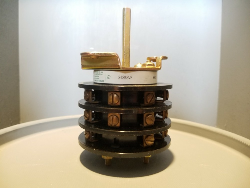 Electroswitch Rotary Switch, Series 24, 24203VF