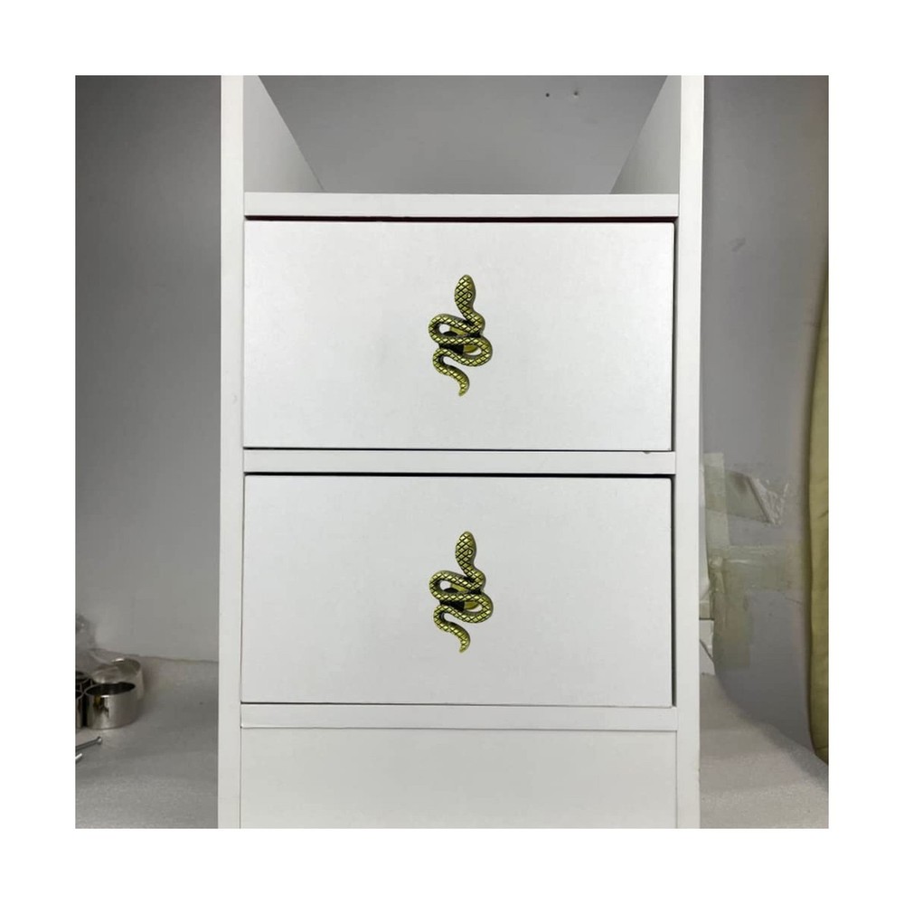 Snake Cabinet Knobs, Animal Drawer Knobs for Drawer Wardrobe Cupboard Dresser...