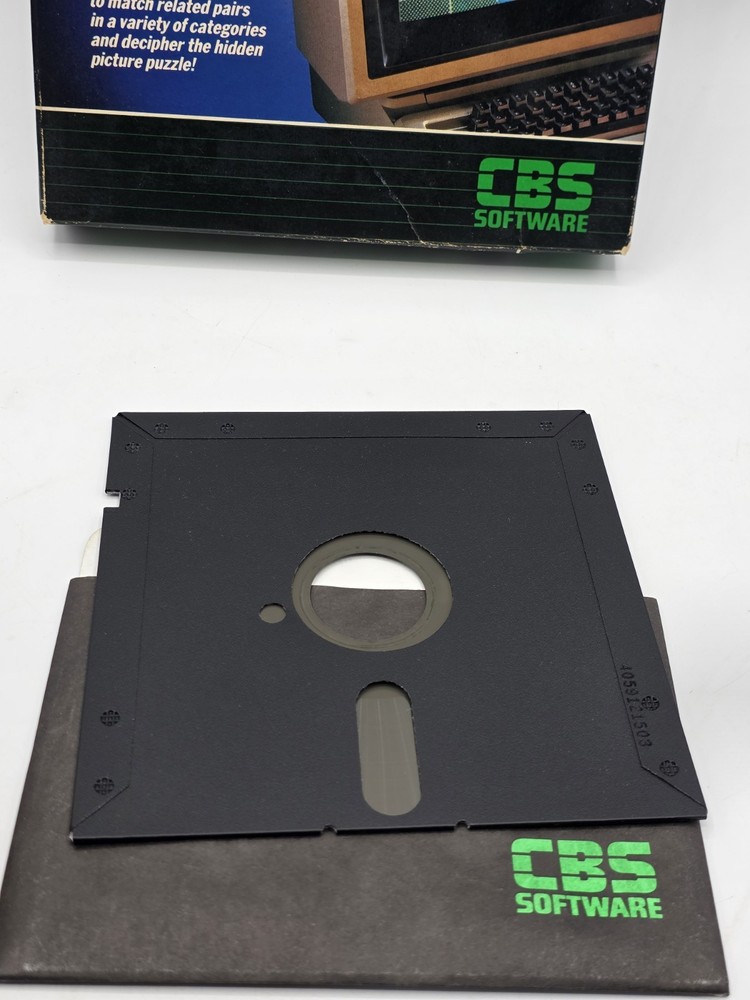 Match Wits Commodore 64 (CBS Software) 1983 Vintage Rare Diskette Complete