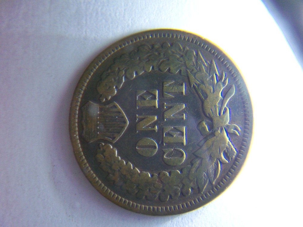 A NICE HIGHER GRADE 1890 INDIAN HEAD PENNY