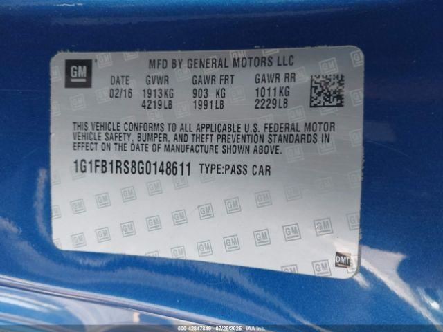 CAMARO 2016 Glove Box 4752205