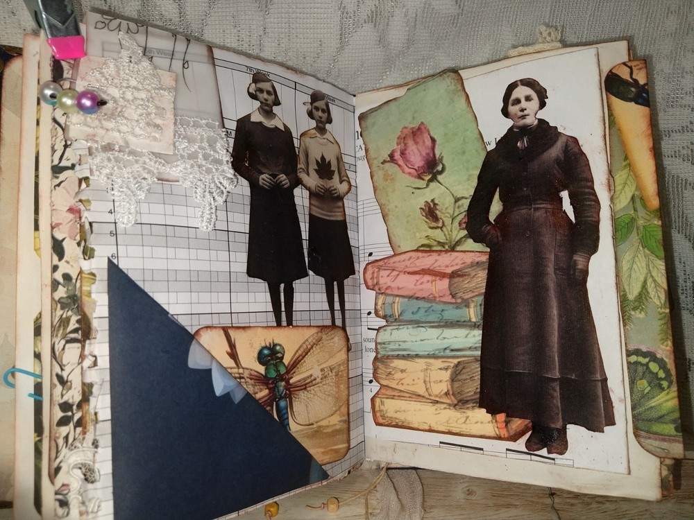 Eclectic Altered Book / Junk Journal