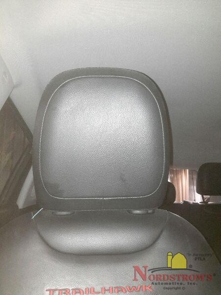 2018 Jeep Compass Passenger Front Headrest Only Black Leather