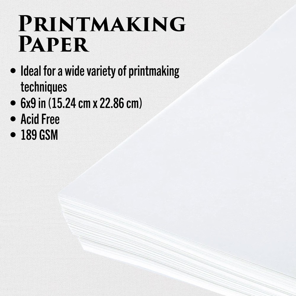 Richeson & Co. Printmaking Starter Kit - Clear Carve Etching Set, Includes Cl...