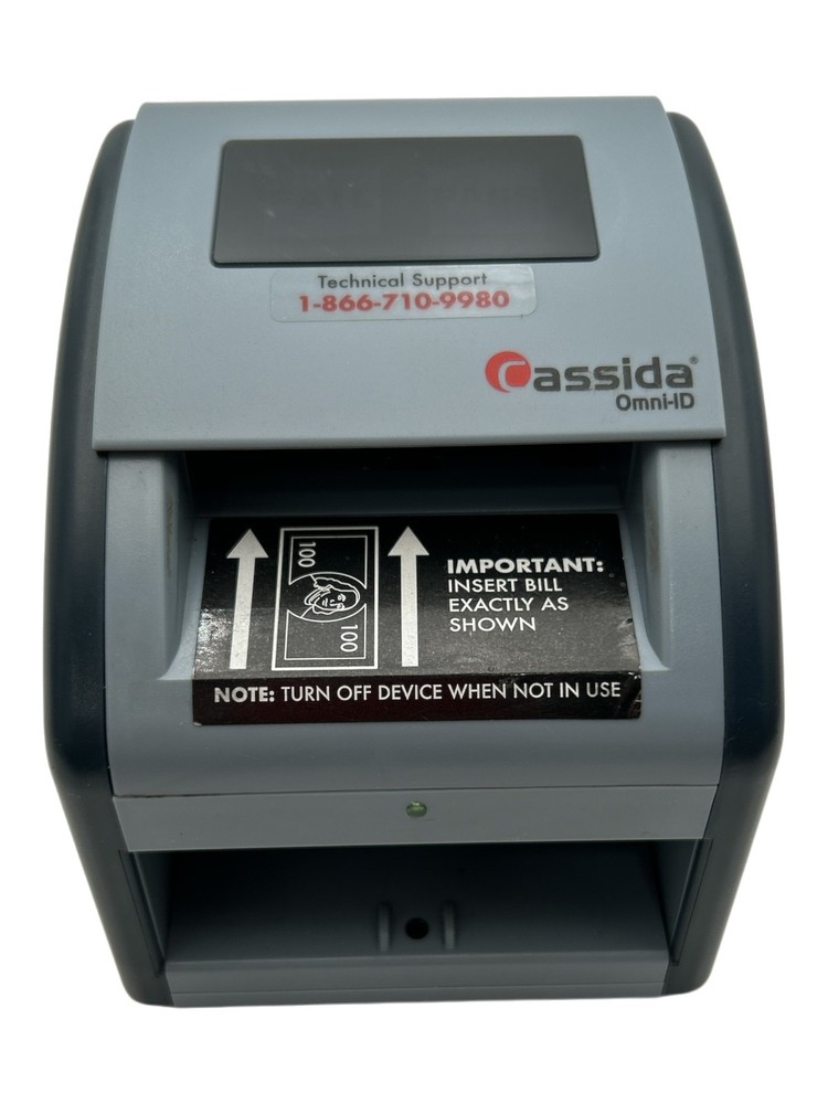 Cassida Omni-ID Currency Counterfeit Detector