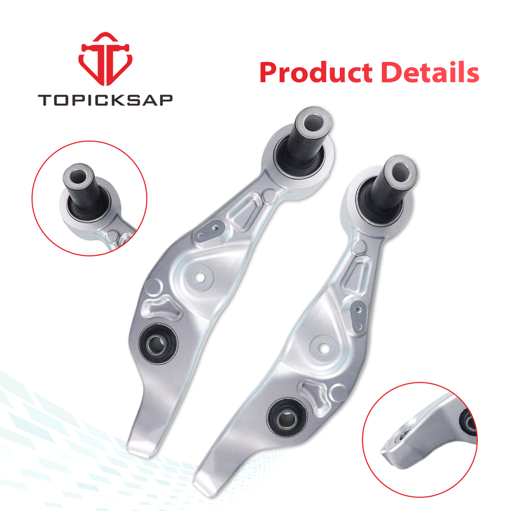 2Pcs Front Left Right Side Lower Rearward Control Arm For 2007-2017 Lexus LS460