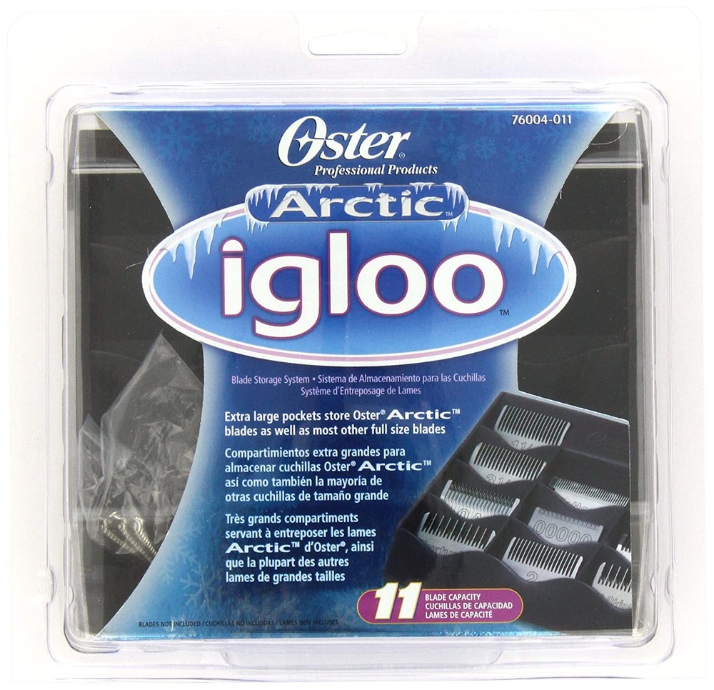Oster Arctic Igloo Detachable Blade Storage System Rack Case