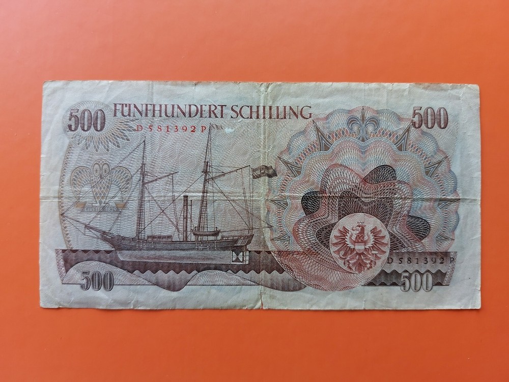 1965 Austria 500 Shillings