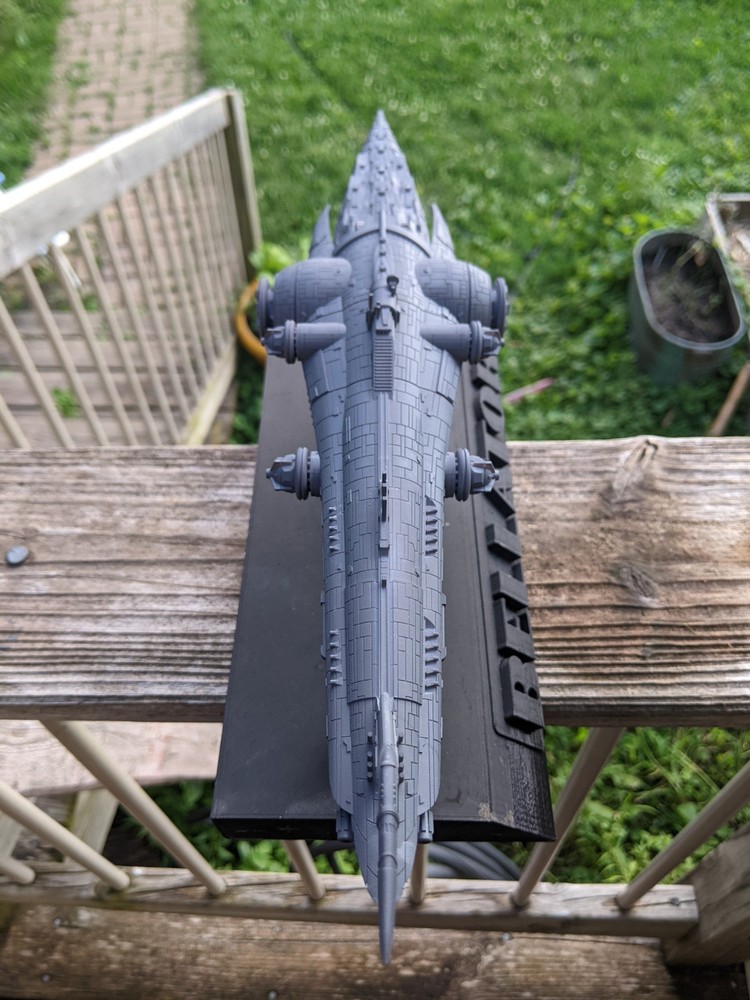 Star Wars Armada Subjugator Class Super Star Destroyer Scale
