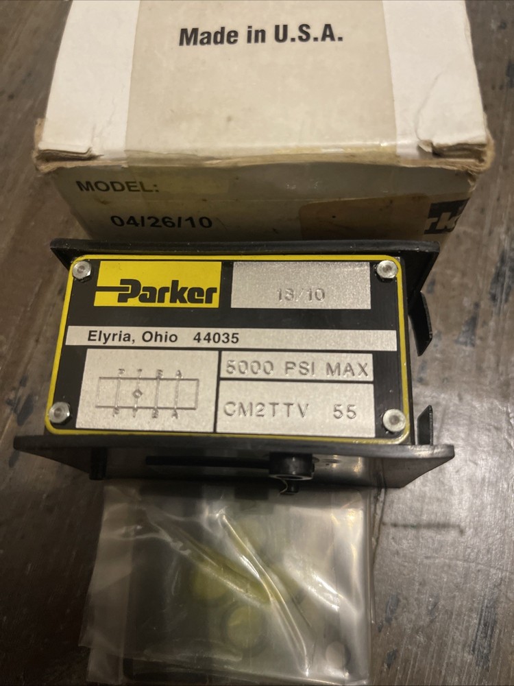 Parker CM2TTV 55 Check Valve 5000 PSI