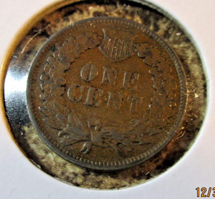 1898 INDIAN CENT DATE IN DENTICLES UNDER 9 FINE GG