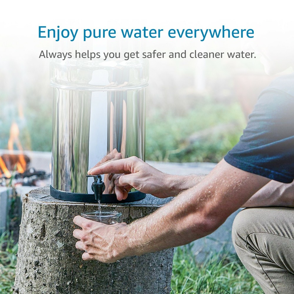 AQUA CREST Filters Replacements For Berkey® BB9-2&PF-2&Gravity Filter System