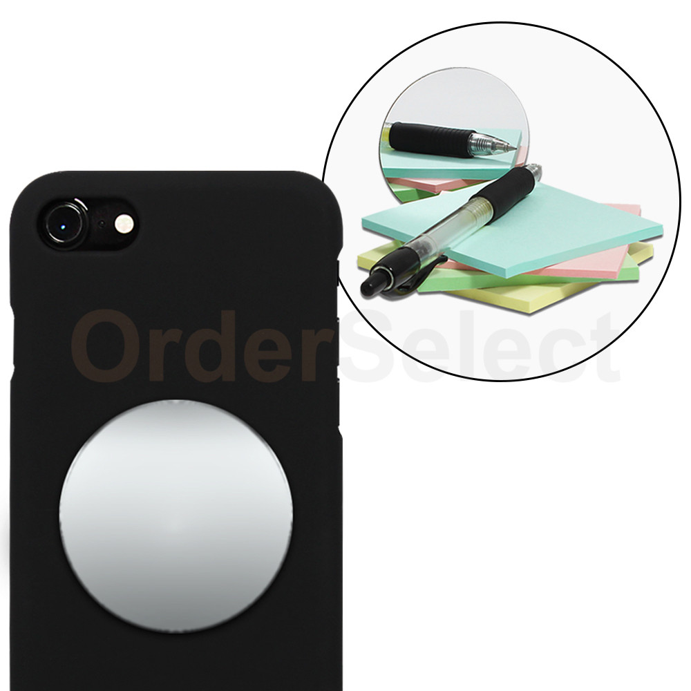 10X Selfie Small Mirror Circle 2" Anti-Scratch for iPhone /Android Cell Phone