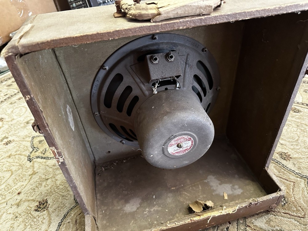 AMPRO Vintage Speaker Model 16641 Tested And Works