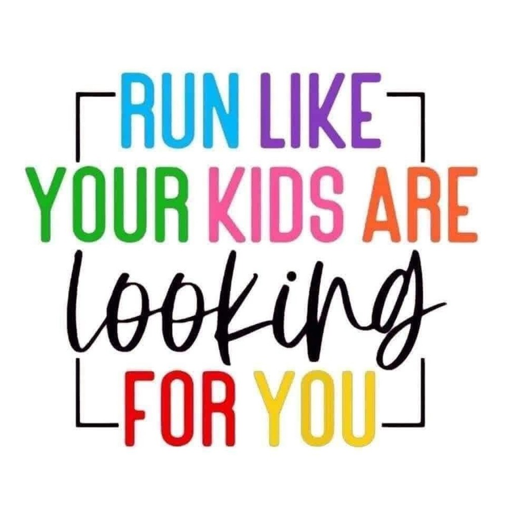 Handmade Coaster: Just Run. Fast.