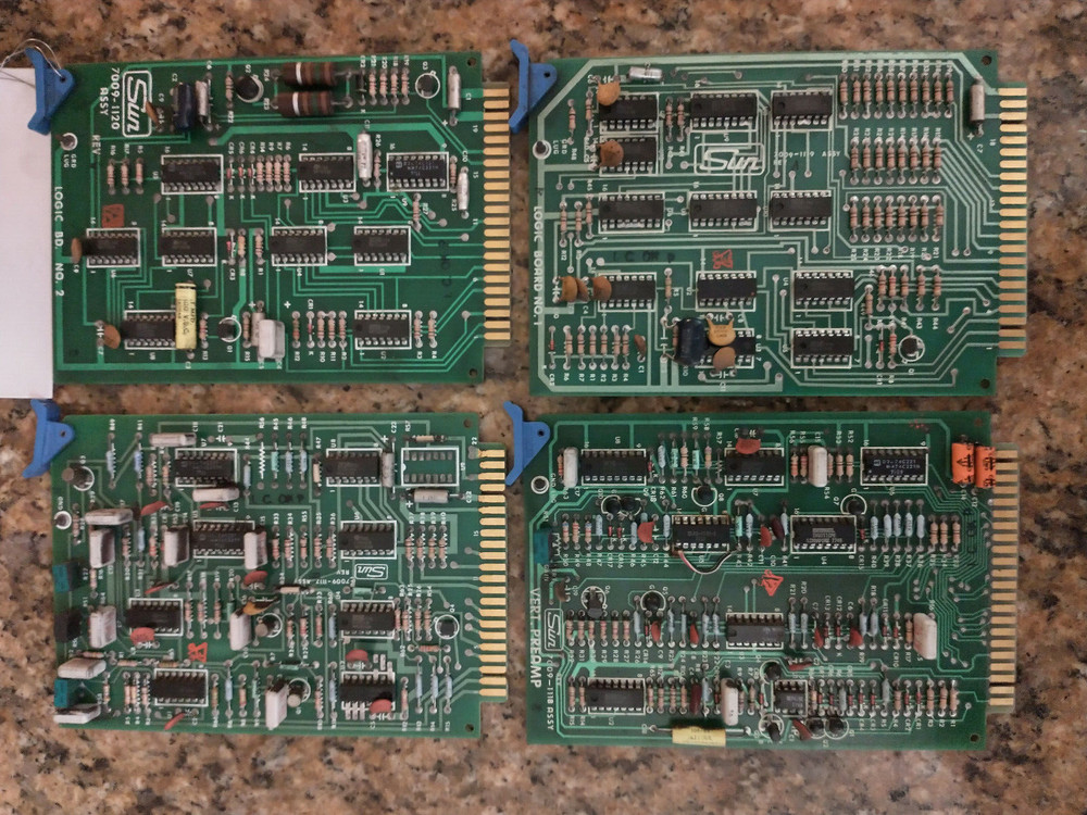 Sun Electric Engine Analyzer Board Testing, Units 1015 & 1115