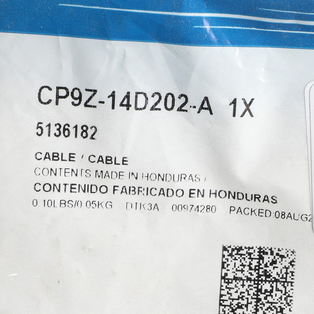 Genuine Ford 2012-2014 Focus Audio USB Cable Connector Assembly CP9Z-14D202-A