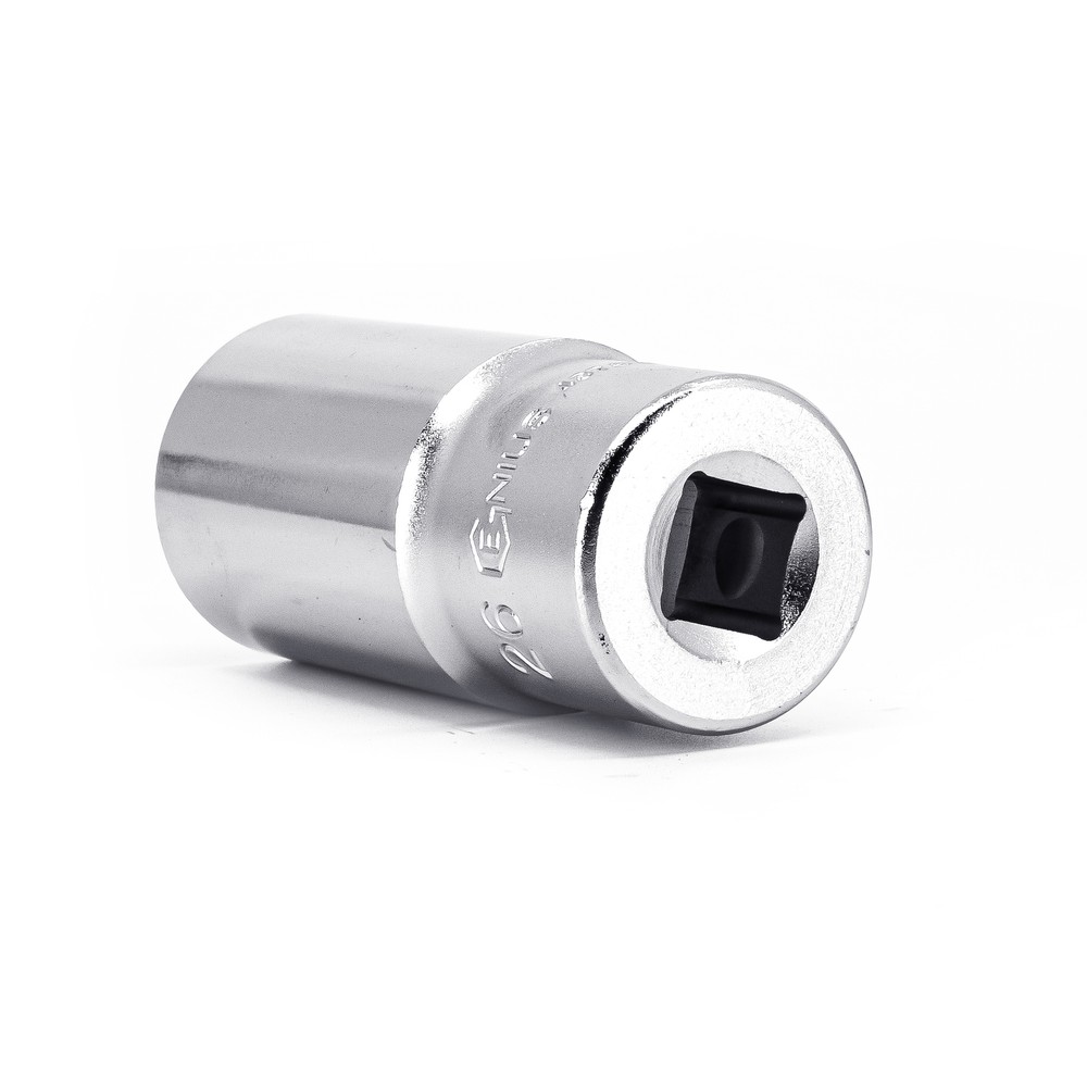 Genius Tools 1/2" Dr. 26mm Deep Hand Socket (12-Point) - 437826