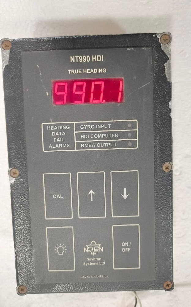 NAVITRON NT990 HDI Heading Data Repeater Gyro Interface - Good Condition