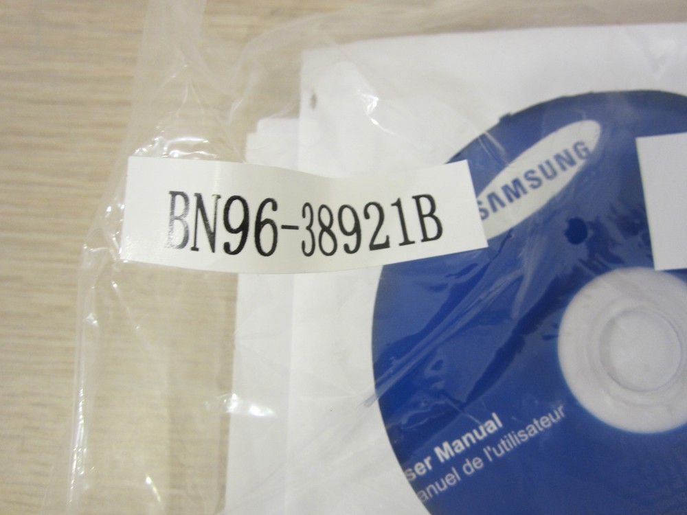 SAMSUNG BN96-38921B CD, OWNERS MANUAL, INSTRUCTIONS/DOCS & MORE, FREE S&H