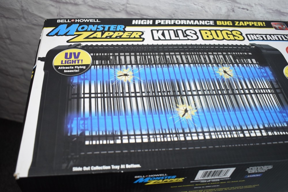 Bell + Howell 1986 Mosquito Insect Killer Panel Bug Zapper NEW